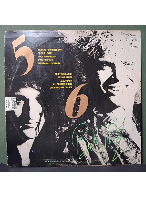 Billy Idol – Whiplash Smile