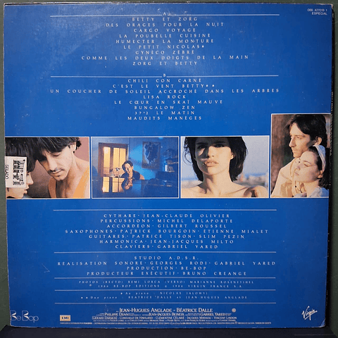 Gabriel Yared – Trilha Sonora Original Do Filme "Betty Blue 37°2 Le Matin"