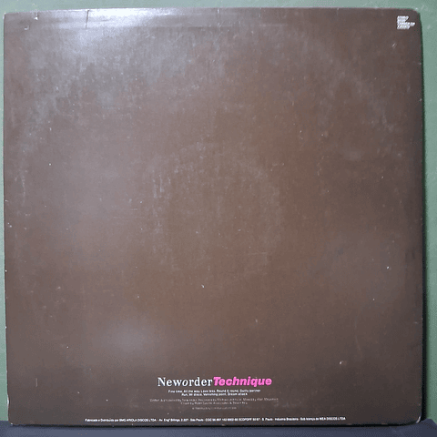 Neworder – Technique