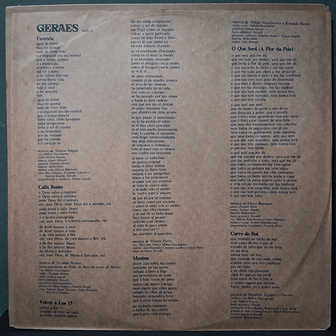 Milton Nascimento – Geraes