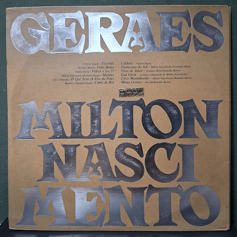 Milton Nascimento – Geraes