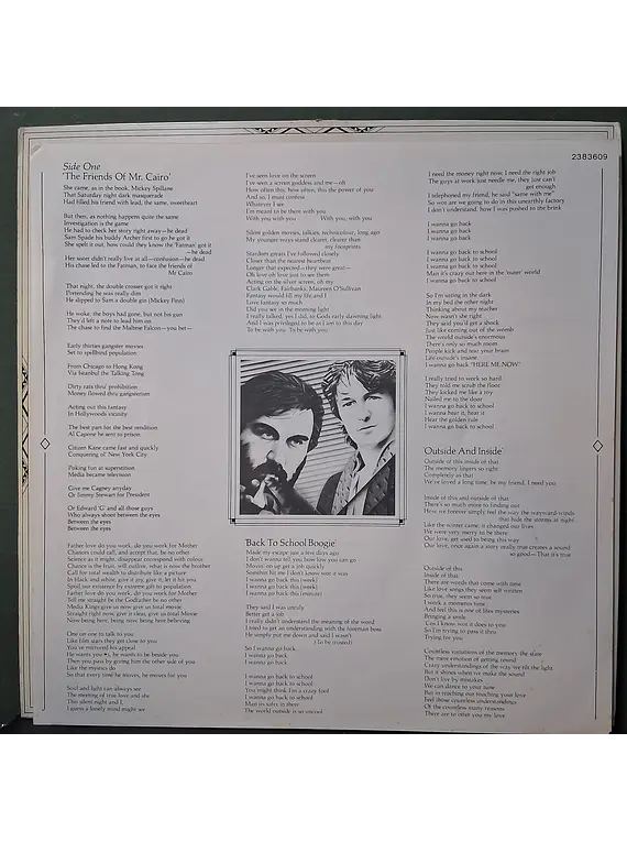 Jon And Vangelis – The Friends Of Mr Cairo