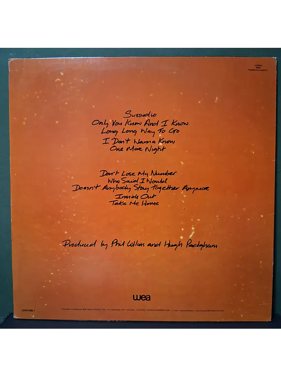 Phil Collins – No Jacket Required