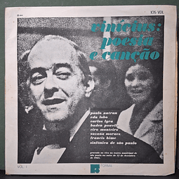 Vinicius De Moraes – Vinícius: Poesia E Canção