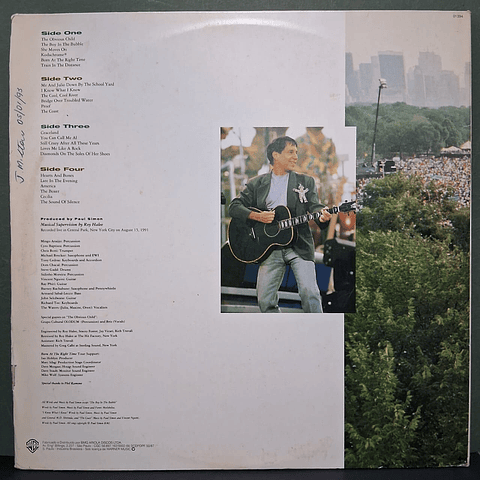 Paul Simon – Paul Simon's Concert In The Park