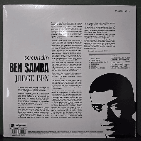 Jorge Ben – Sacundin Ben Samba