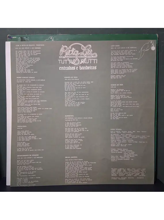 Rita Lee & Tutti Frutti (3) – Entradas E Bandeiras