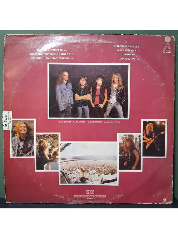 Metallica – Master Of Puppets