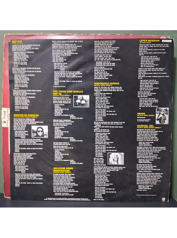 Metallica – Master Of Puppets