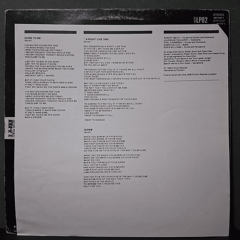 Cure, The – The Head On The Door