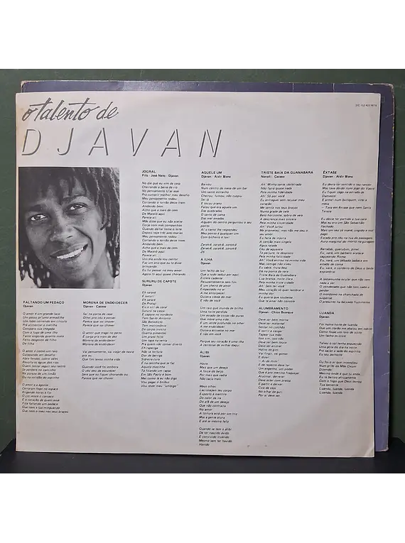 Djavan – O Talento De Djavan