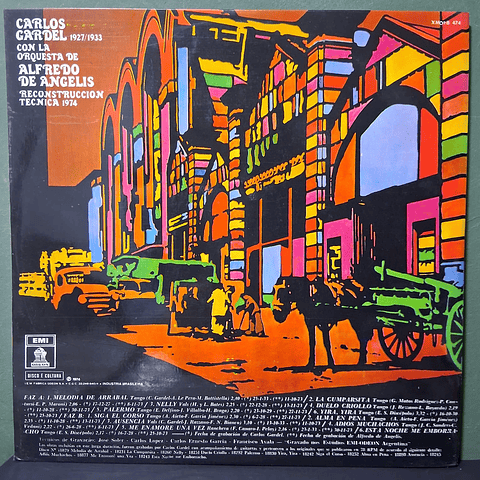 Carlos Gardel Con La Orquesta De Alfredo De Angelis* – Carlos Gardel Con La Orquesta De Alfredo De Angelis