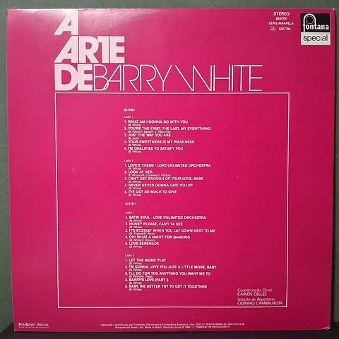 Barry White – A Arte De Barry White