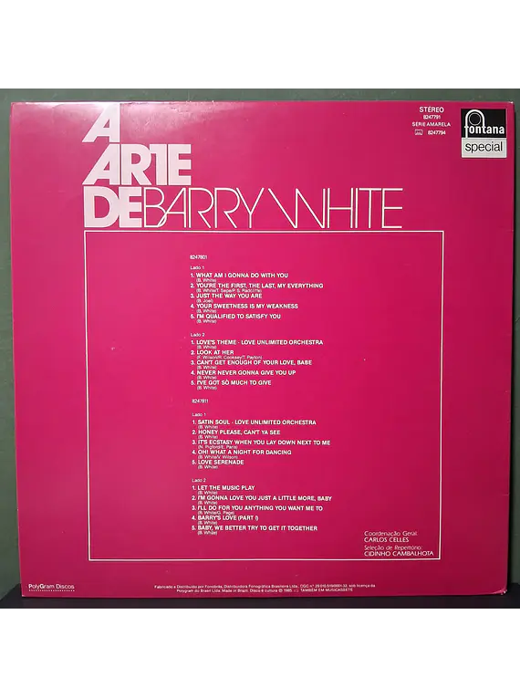 Barry White – A Arte De Barry White