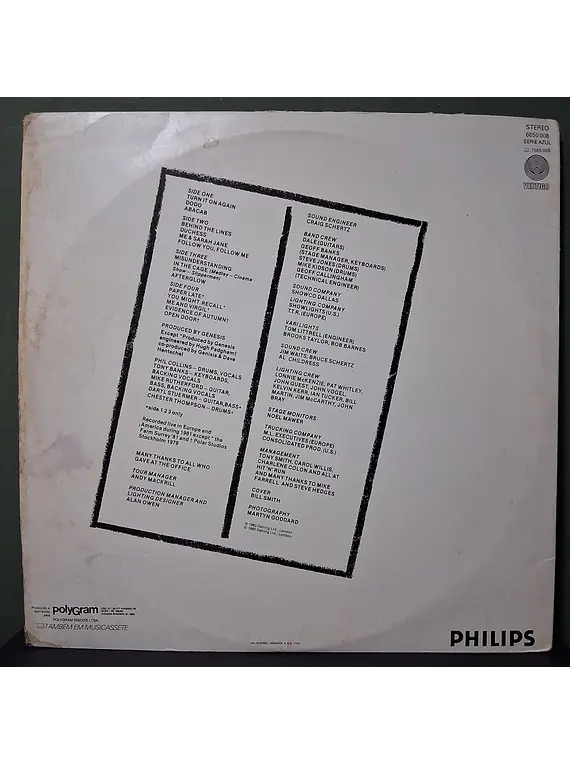 Genesis – Three Sides Live