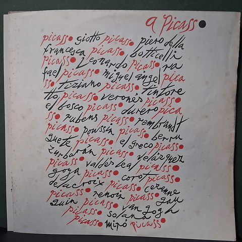 Rafael Alberti, Raimundo Fagner, Paco De Lucia*, Mercedes Sosa – Homenagem A Picasso