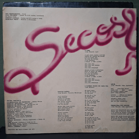 Secos & Molhados – A Volta De Secos & Molhados