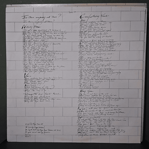 Pink Floyd – The Wall (Ed. Japón)