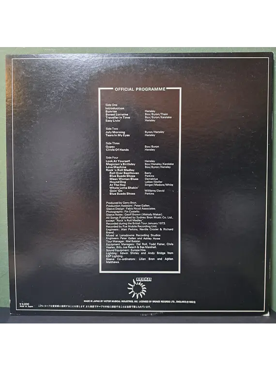 Uriah Heep – Uriah Heep Live (Ed. Japón)