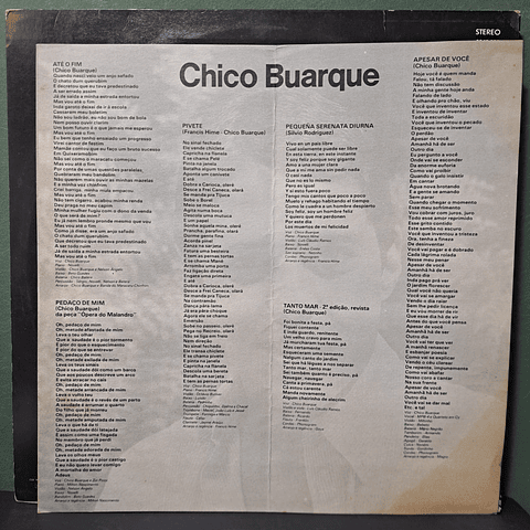 Chico Buarque – Chico Buarque