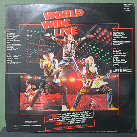 Scorpions – World Wide Live