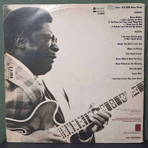 B.B. King – B.B. King "Now Appearing" At Ole Miss