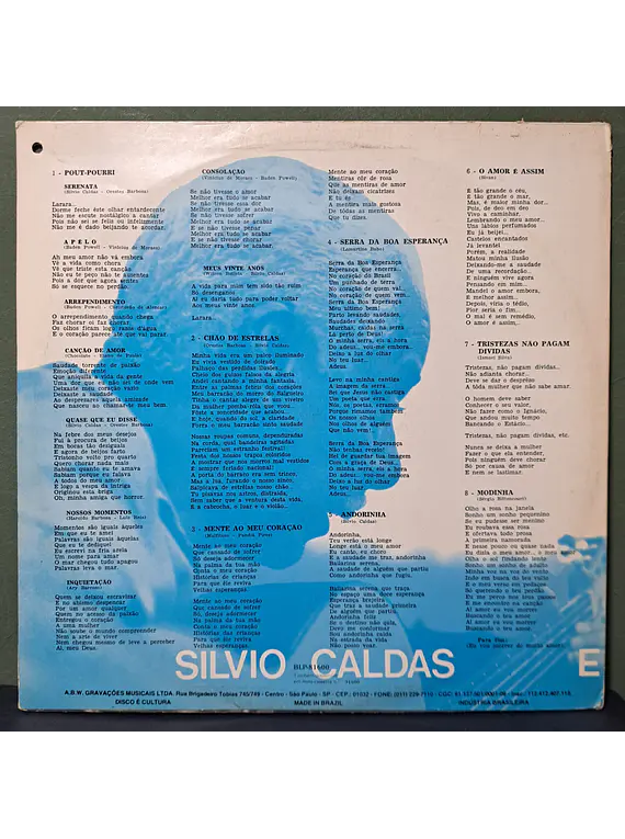 Elizeth Cardoso E Silvio Caldas – Elizeth Cardoso E Silvio Caldas