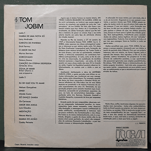 Antonio Carlos Jobim – Musica Popular Brasileira Grandes Autores