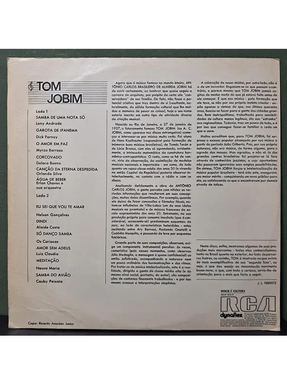 Antonio Carlos Jobim – Musica Popular Brasileira Grandes Autores