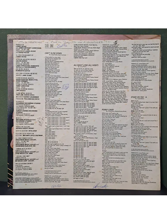 Lionel Richie – Can't Slow Down