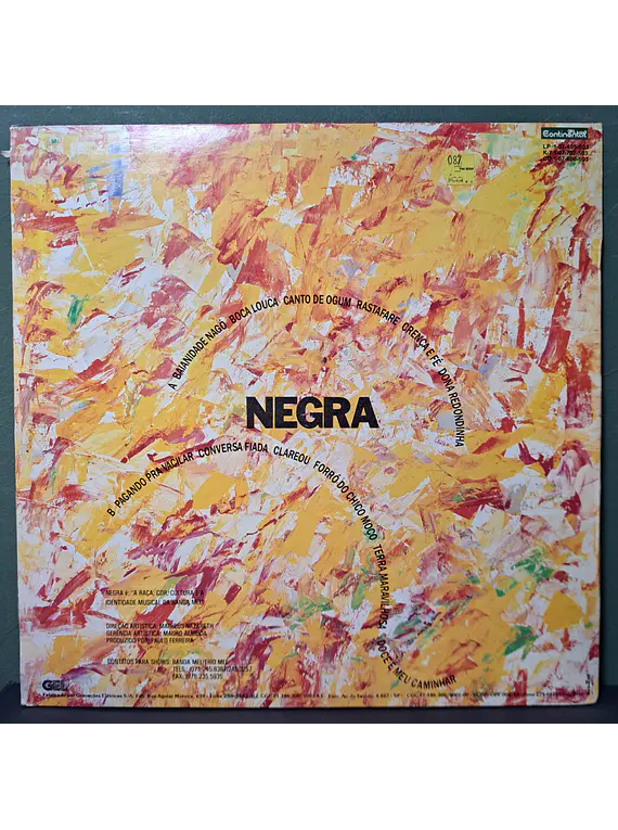 Banda Mel – Negra