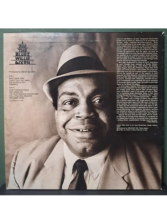 Willie Dixon – I Am The Blues (Ed. Japón)
