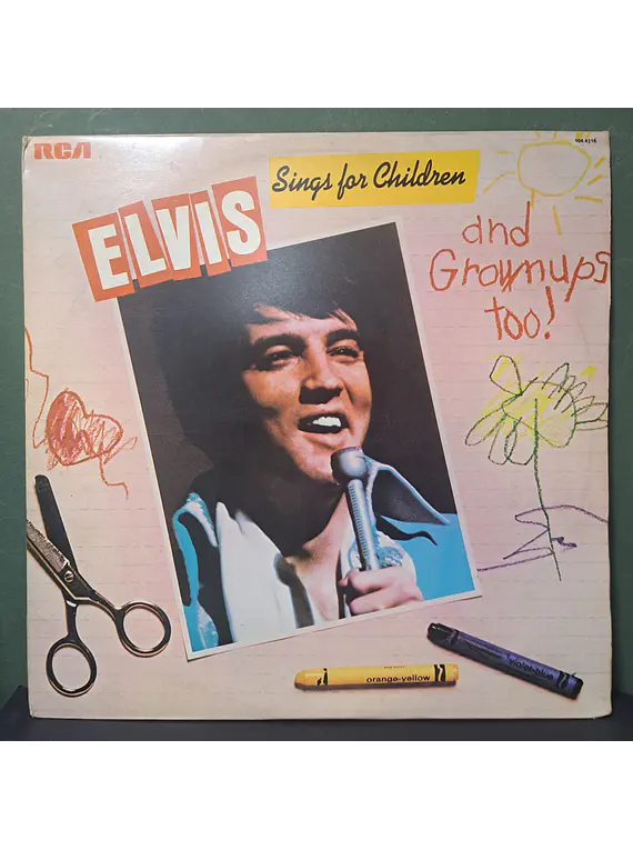 Elvis Presley – Elvis Sings For Children And Grownups Too!