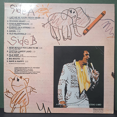 Elvis Presley – Elvis Sings For Children And Grownups Too!