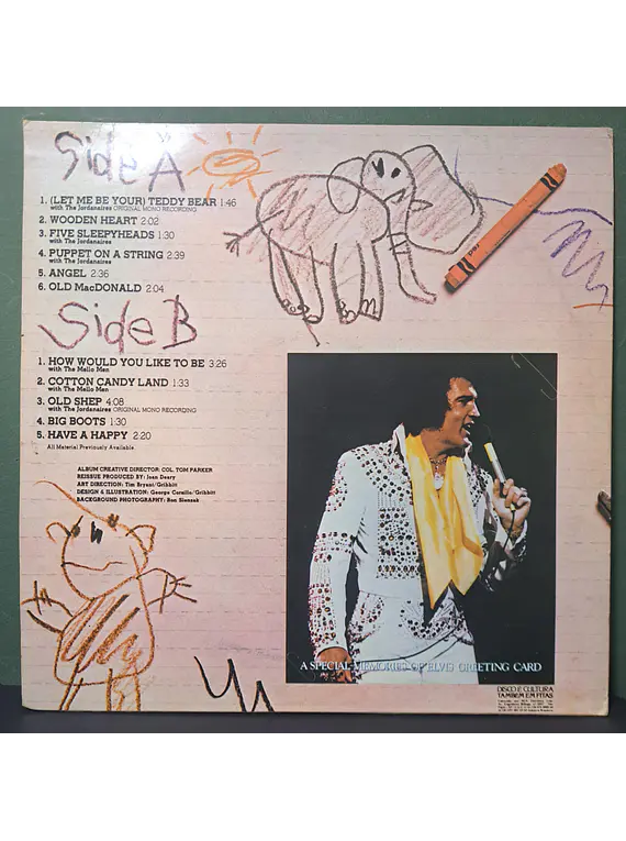 Elvis Presley – Elvis Sings For Children And Grownups Too!