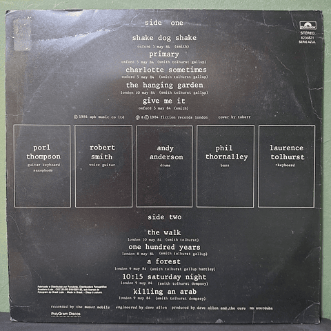 Cure, The – Concert - The Cure Live