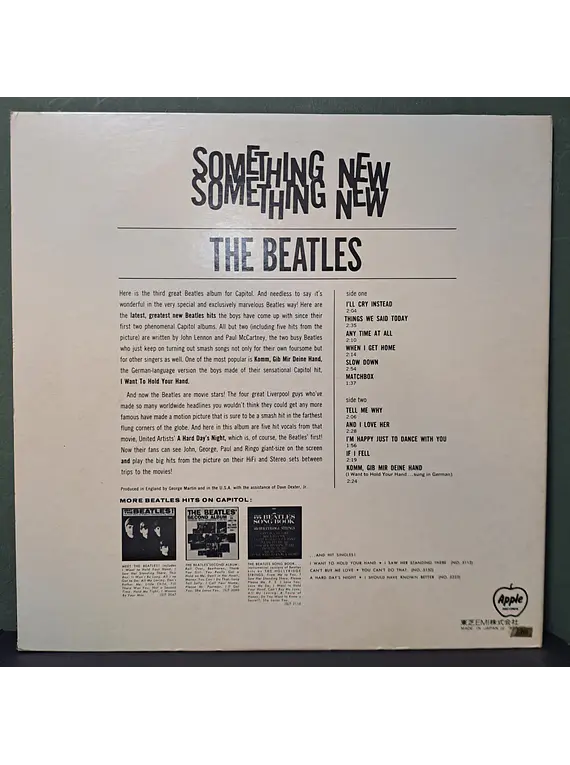 Beatles, The – Something New (Ed. Japón)