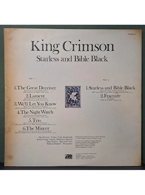 King Crimson – Starless And Bible Black