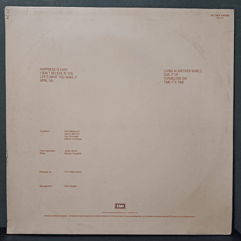 Talk Talk – The Colour Of Spring