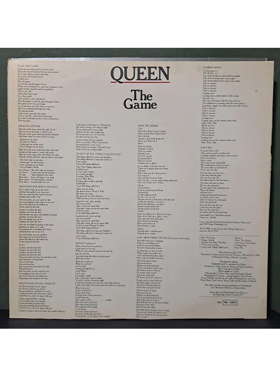 Queen – The Game