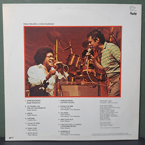 Pablo Milanés – Ao Vivo No Brasil