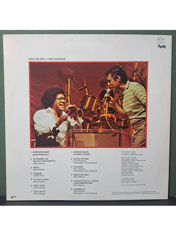 Pablo Milanés – Ao Vivo No Brasil