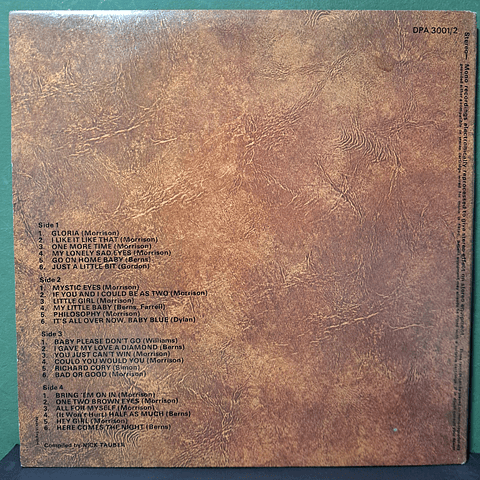 Them  – Them Featuring Van Morrison Lead Singer