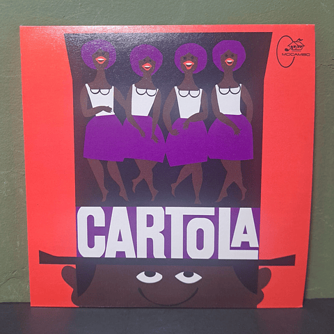 Cartola – O Divino Cartola Com A Escola De Samba De Almeidinha  (7")