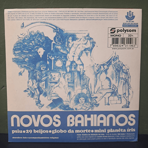 Novos Bahianos – Globo Da Morte. (7")