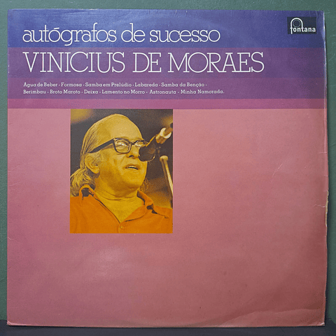 Vinicius De Moraes – Autógrafos de Sucesso