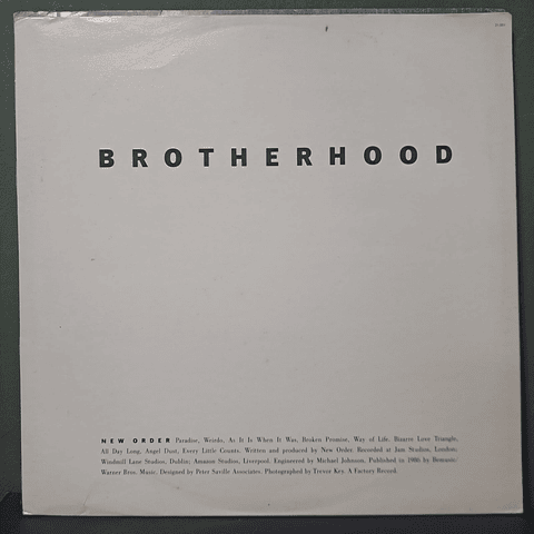 New Order – Brotherhood