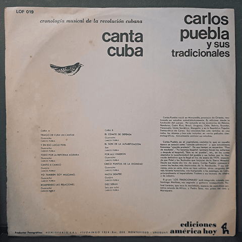 Carlos Puebla Y Los Tradicionales – Canta Cuba