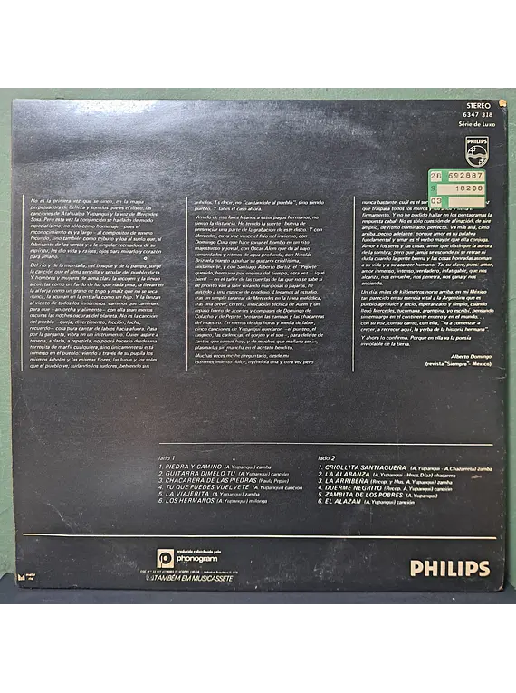 Mercedes Sosa Interpreta Atahualpa Yupanqui