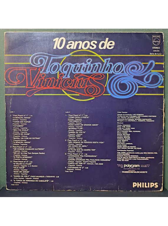Toquinho & Vinicius – 10 Anos De Toquinho & Vinicius